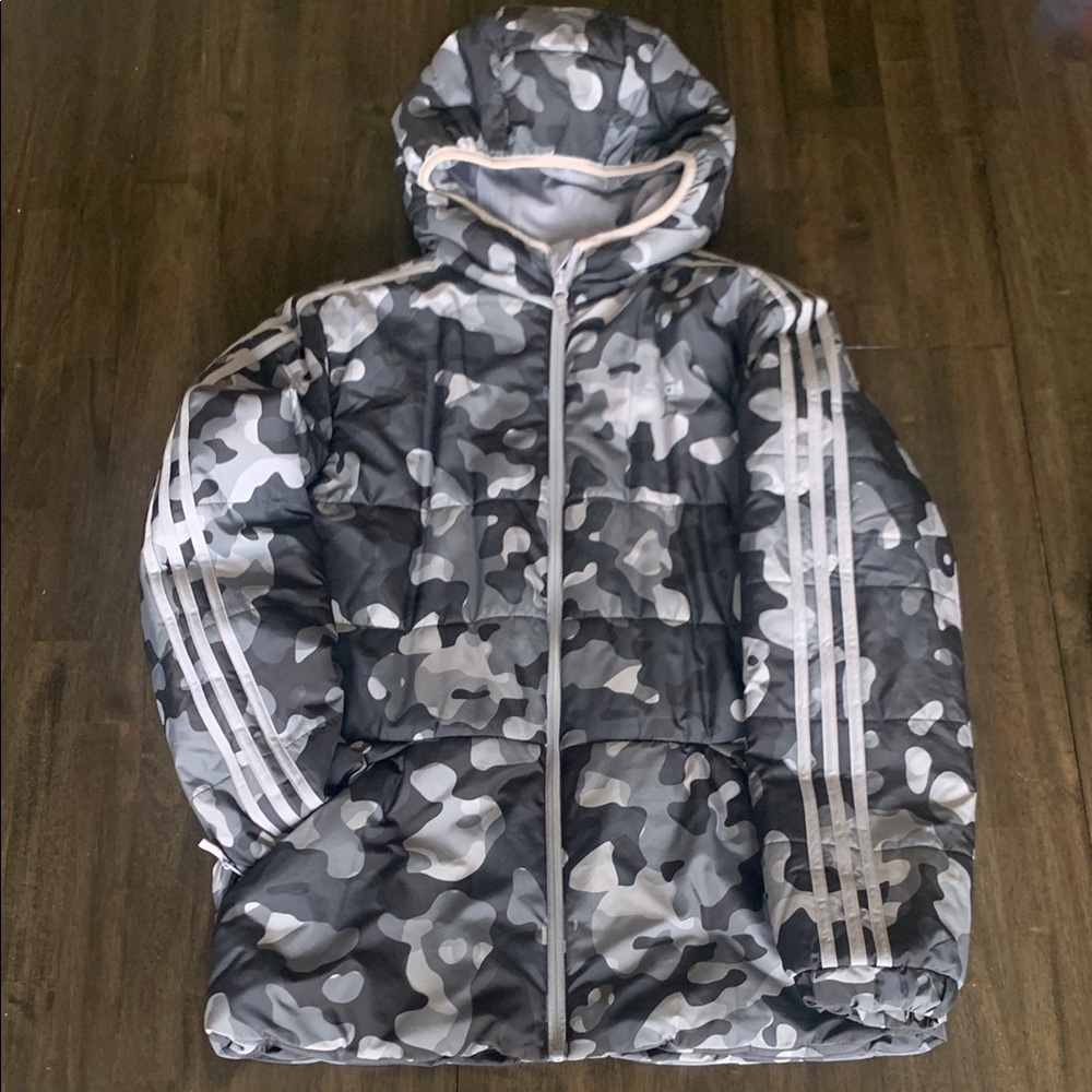 Camouflage Puffer Jacket
